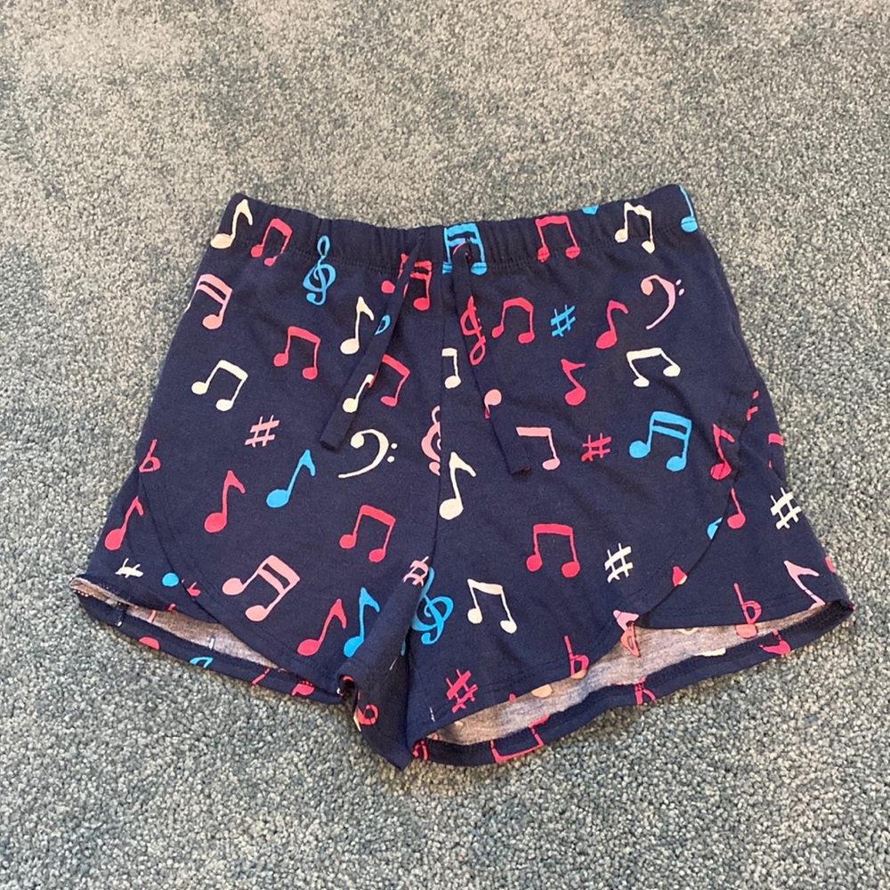 Kids Music Pajama Shorts